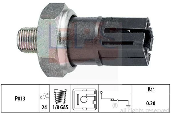 <strong>NISSAN Датчик давления масла 1,4-3,0: Sunny, Almera, Maxima, Vanette EPS 1.800.042 (фото 1)</strong>