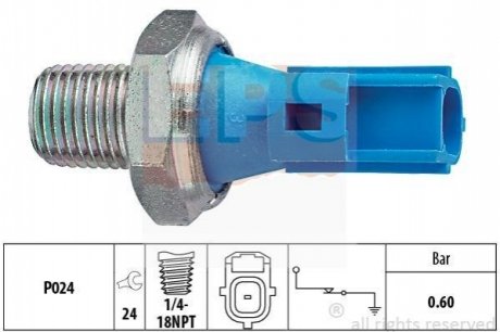 FORD Датчик давления масла Transit 99- EPS 1.800.147 фото товару