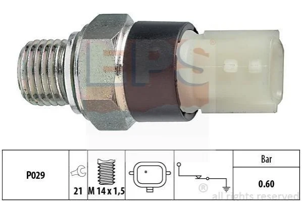 <strong>Датчик тиску оливи Nissan Primastar/Opel Movano 2.5CDTi 03- EPS 1.800.178 (фото 1)</strong>
