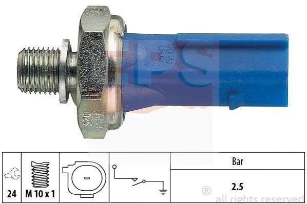 <strong>VW Датчик давления масла AUDI A4 1.8FSI 12-,Skoda,Golf,Passat EPS 1.800.192 (фото 1)</strong>
