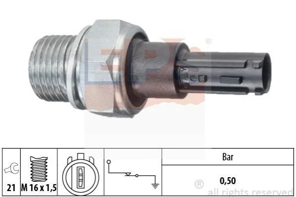 <strong>CITROEN Датчик давления масла C3/C4/DS/Berlingo 1,6HDi 09- EPS 1.800.203 (фото 1)</strong>