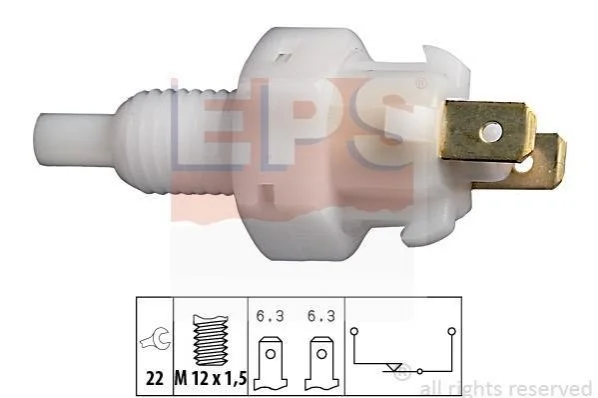 <strong>Вмикач стопа Opel Ascona/Omega/Combo 1.7 D -01 EPS 1.810.004 (фото 1)</strong>