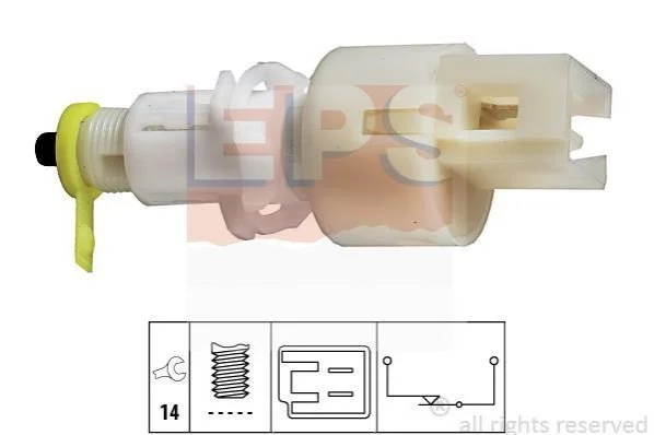 <strong>Датчик заднього ходу Fiat Ducato 94-02, Peugeot Boxer 94-02, Citroen Jumper 94-02 EPS 1.810.108 (фото 1)</strong>