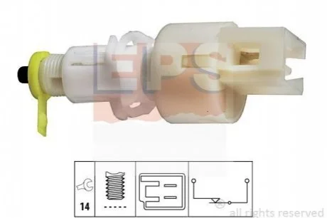Датчик заднього ходу Fiat Ducato 94-02, Peugeot Boxer 94-02, Citroen Jumper 94-02 для EPS 1.810.108 фото товару