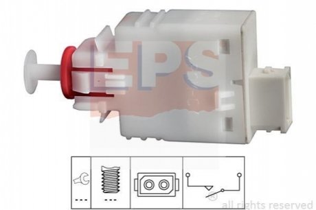 Датчик стоп-сигналу BMW 3/5/7 Opel Vectra B 1.8-2.6 95-03 EPS 1.810.110 фото товара