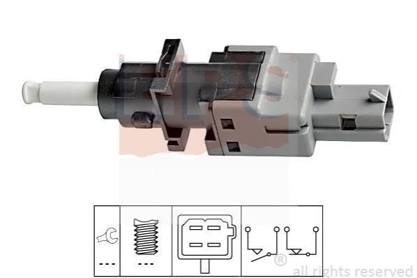 <strong>Датчик стоп-сигналу Citroen Jumper /Fiat Ducato/Peugeot Boxer 1.9-2.8D 94- EPS 1.810.196 (фото 1)</strong>