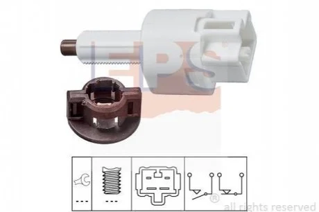 Перемикач STOP для Peugeot, Toyota, Suzuki, Opel EPS 1.810.212 фото товару