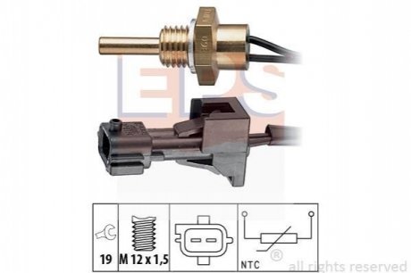 SAAB Датчик температуры охл. жидкости 9-3 2,0-2,3 -02 EPS 1.830.245 фото товара
