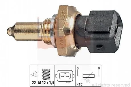 Датчик температури BMW,Rover 95- для BMW, Rover, MG, Land Rover EPS 1.830.272 фото товару