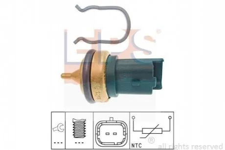 Датчик температури охол. Citroen Berlingo 1.6 08-/Peugeot 206/207/308 1.4-1.6 07- для EPS 1.830.328 фото товару