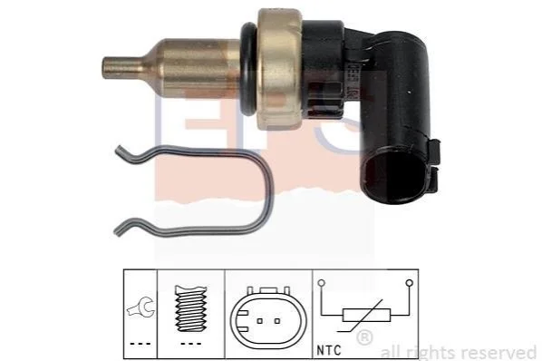 <strong>Датчик температури охол. рідини DB S,E,C-class,Sprinter 04- EPS 1.830.343 (фото 1)</strong>