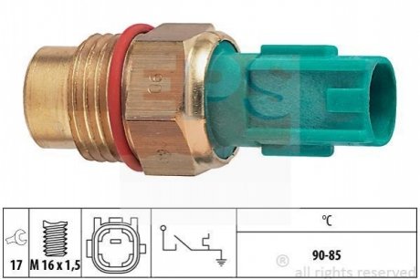 TOYOTA Температурный датчик включения вентилятора радиатора YARIS 1.0 EPS 1.850.266 фото товару