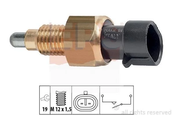 <strong>Перемикач світла зад. ходу Chevrolet/Daewoo/Opel EPS 1.860.073 (фото 1)</strong>