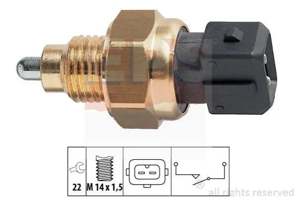 <strong>Датчик зад.ходу PSA Berlingo/Jumpy/Fiat Scudo/206/306/405/406/Expert/Partner EPS 1.860.108 (фото 1)</strong>