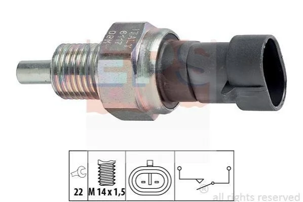 <strong>Выключатель зад. походка Iveco Daily 78-99 EPS 1.860.117 (фото 1)</strong>