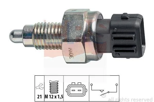 <strong>Вимикач зад. ходу VW Golf, Polo 89- T2 91- EPS 1.860.125 (фото 1)</strong>