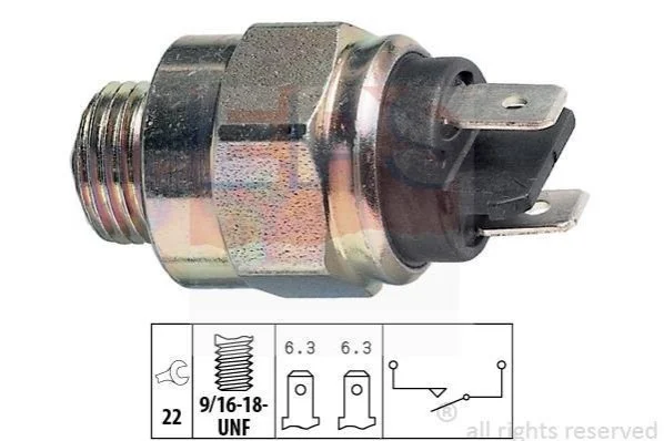 <strong>Выключатель света заднего хода CHRYSLER VOYAGER 95- EPS 1.860.127 (фото 1)</strong>