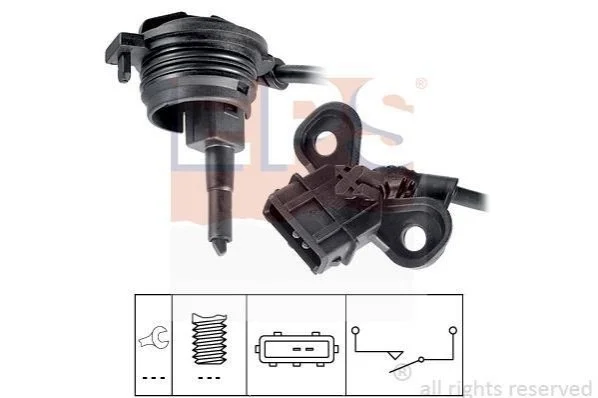 <strong>Вмикач фар заднього ходу Audi A4/A6/Passat 95- EPS 1.860.195 (фото 1)</strong>
