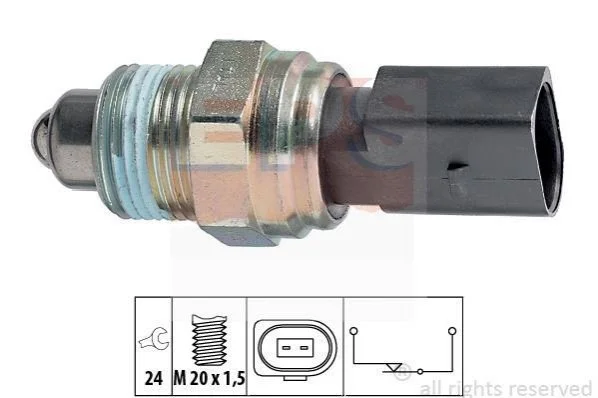<strong>Датчик заднього ходу Audi A3 1.6-1.8/ VW Golf IV 1.4-2.8/ Skoda Octavia 1.6-1.8 EPS 1.860.205 (фото 1)</strong>