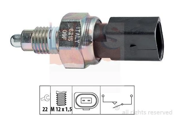 <strong>Датчик заднего хода Audi A1, A2, A3, Q3, TT /Ford Galaxy /VW Bora, Caddy III, Golf IV,V,VI, Jetta IV, Passat, Polo, T5 EPS 1.860.215 (фото 1)</strong>
