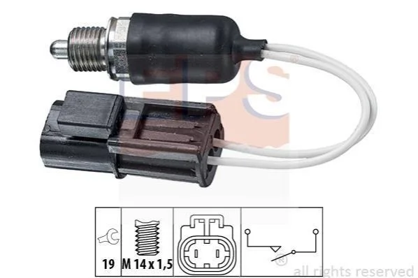 <strong>Датчик заднього ходу Nissan Navara (D40), Pathfinder (R51) 2.5 05- EPS 1.860.314 (фото 1)</strong>