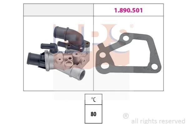 <strong>Термостат Ducato 1.9 ds/tds (230A3/A4) EPS 1.880.097 (фото 1)</strong>