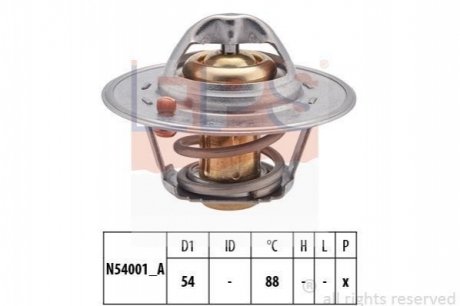 Термостат Ford/Hyunday/Nissan/Opel 88C EPS 1.880.202S фото товару