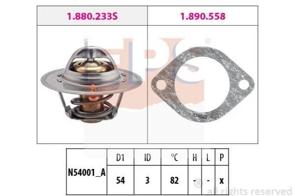 <strong>NISSAN Термостат (Made in Italy!) Micra II,Sunny 1.3-1.8 82-,CHERRY 78-,Opel Campo,Monterrey 3.1TD,Subaru EPS 1.880.329 (фото 1)</strong>