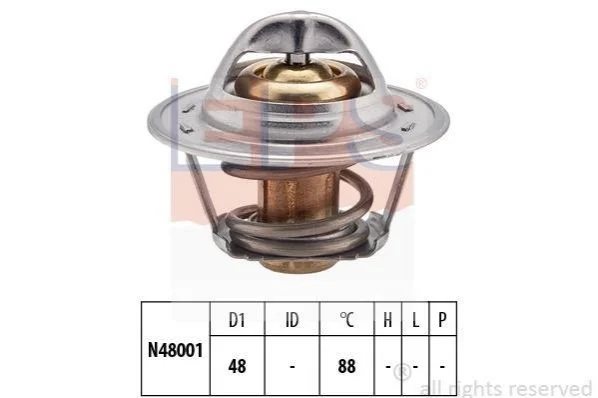 <strong>Термостат 87C Chevrolet/Ford/Opel/VAG EPS 1.880.470S (фото 1)</strong>