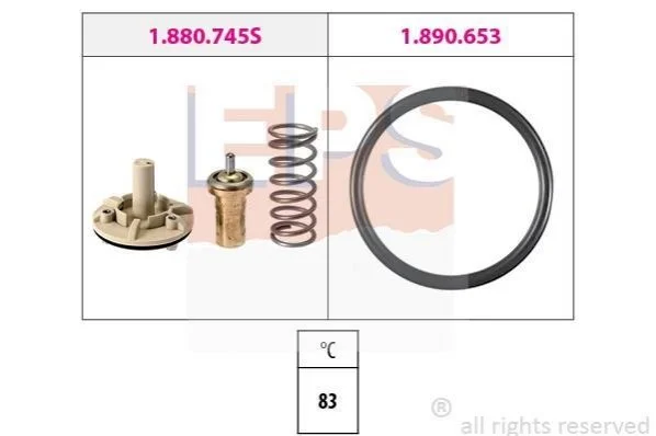 <strong>Термостат VAG 1.4/1.6 TFSI 2007- EPS 1.880.745 (фото 1)</strong>