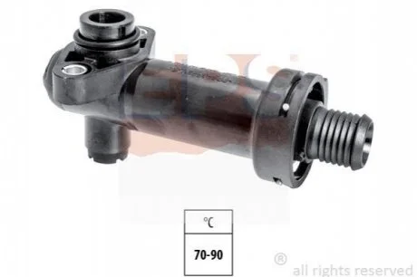 Термостат для системи AGR/EGR BMW 1.8, 2.0, 2.5, 3.0, 3.5 diesel E87, E46, E90, E91, E92, E93, E60, E61, E63, E64, E65, E66, X3, X5, X6 для BMW, Opel EPS 1.880.835 фото товару