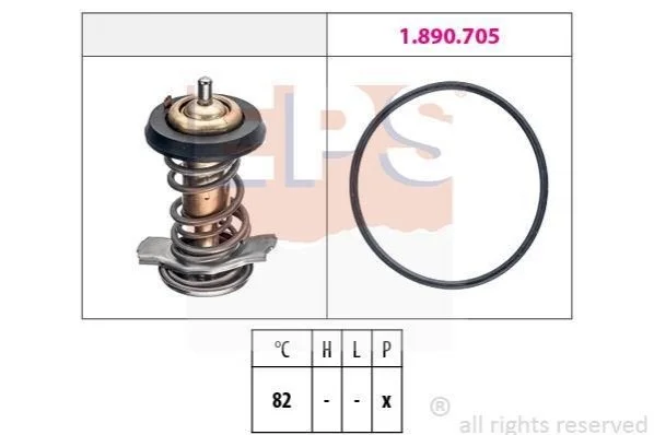 <strong>FIAT Термостат (вставка!) Ducato 2.3JTD 02-,Iveco Daily III 02- EPS 1.880.842 (фото 1)</strong>