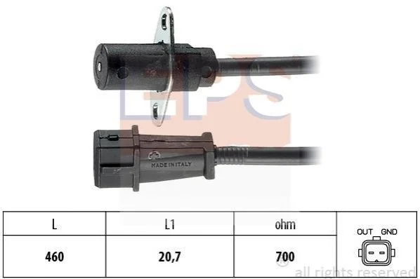 <strong>Датчик імпульсів Fiat Uno 1.3 87- EPS 1.953.005 (фото 1)</strong>