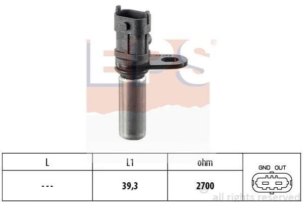<strong>Датчик імпульсів Opel Astra G/H/Corsa C/Vectra B/C/Zafira 1.4-1.6i 16V 95- EPS 1.953.288 (фото 1)</strong>