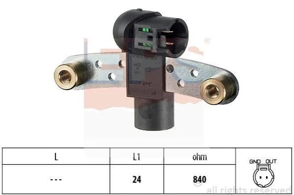 <strong>Датчик положения к/вала Renault Megane, Scenic 1.9dCi/dTi 03.97- EPS 1.953.324 (фото 1)</strong>