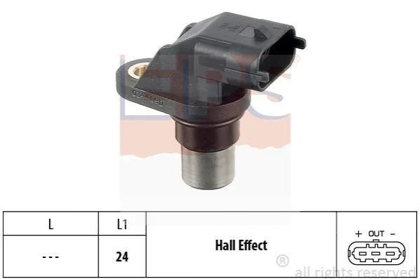 <strong>Датчик положення распредвала Toyota Corolla/Yaris 1.4D-4D 01- EPS 1.953.344 (фото 1)</strong>