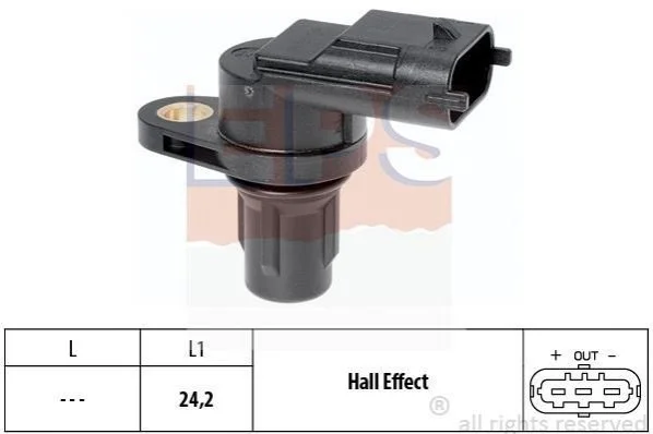 <strong>Датчик положення р/вала Fiat Ducato Ford C-Max, Fiesta VI, Focus, Mondeo IV Hyundai Santa Fe II Kia Ceed Opel Astra H, Corsa C, D, Zafira B 1.1-3.0D 09.00- EPS 1.953.361 (фото 1)</strong>