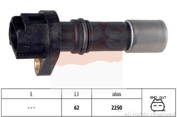 <strong>Датчик оборотов двигателя CITROEN C1 EPS 1.953.461 (фото 1)</strong>