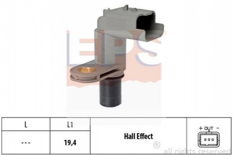 CITROEN Датчик оборотов двигателя C2/3/4,Peugeot 1007,206,207,307 1.4 03- EPS 1.953.468 фото товара