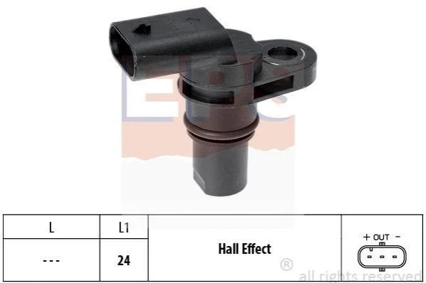 <strong>Датчик положення р/вала Audi 1,8- 2.0TFSI-3,0 08- EPS 1.953.514 (фото 1)</strong>