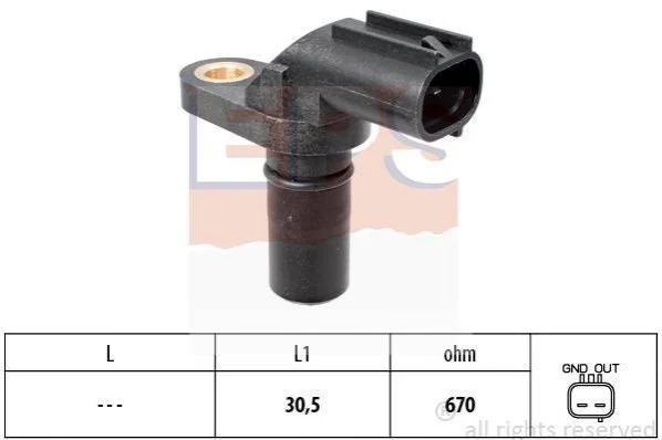 <strong>Датчик положення к/вала Ford Fiesta V, Fusion /Suzuki Ignis, Liana, Swift 1.2-1.6 03- EPS 1.953.522 (фото 1)</strong>