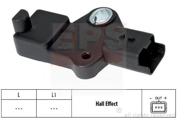 <strong>Датчик до/валу Citroen C4, C5, C8, Jumpy, Ford Focus II, Galaxy, Kuga, Mondeo, S-Max, Peugeot 307, 308, 407,607 2.0TDCI/2.0HDI 03- EPS 1.953.524 (фото 1)</strong>