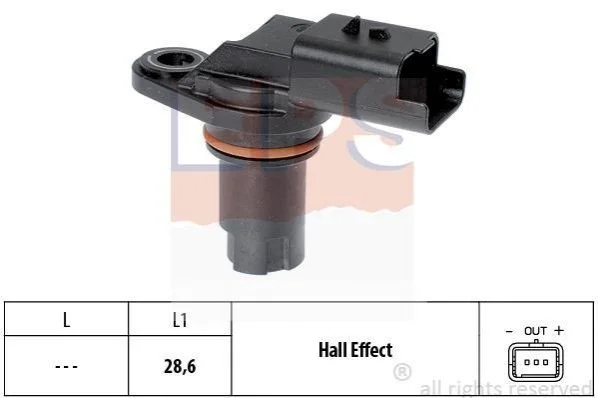 <strong>Датчик положення р/вала Opel Vivaro 2.0 CDTI 06-,Nissan Qashqai 2.0 dCi 07- EPS 1.953.551 (фото 1)</strong>