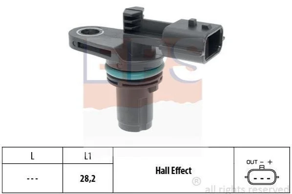 <strong>Датчик положення р/вала Dacia Duster, Logan /Nissan Qashqai /Renault Clio III 1.2-1.5dCi-1.6 05- EPS 1.953.616 (фото 1)</strong>