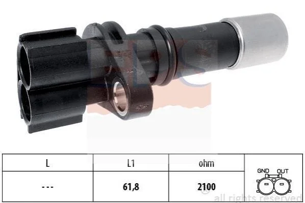 <strong>Датчик положення к/вала Toyota Avensis 2.0 09- EPS 1.953.633 (фото 1)</strong>