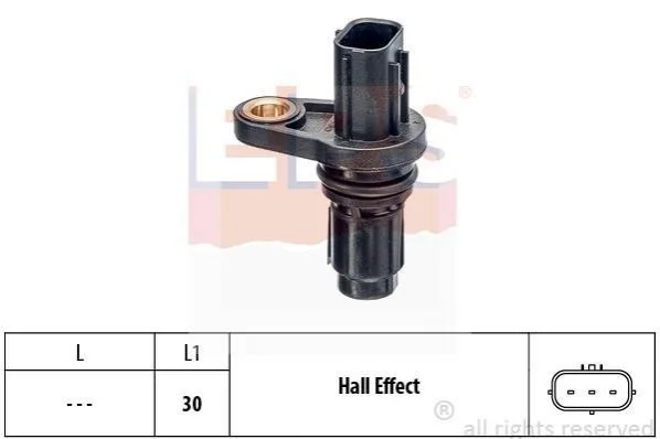 <strong>TOYOTA Датчик положения распредвала Auris,Avensis,Camry,Corolla,Rav 4 III,Yaris,Lexus 05- EPS 1.953.713 (фото 1)</strong>