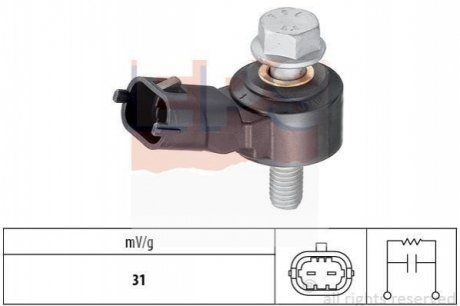 OPEL Датчик детонации Vectra C 2,8 EPS 1.957.012 фото товару