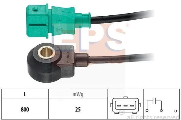 <strong>Датчик детонації Audi 80/100 /VW Passat 1.8 EPS 1.957.013 (фото 1)</strong>