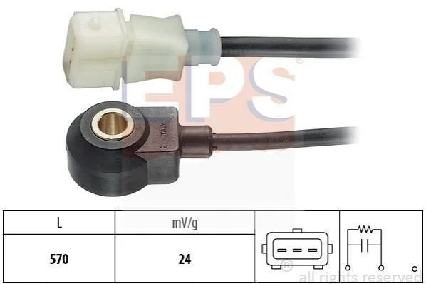 <strong>VW Датчик детонации Sharan 2,8 -00, FORD Galaxy EPS 1.957.015 (фото 1)</strong>