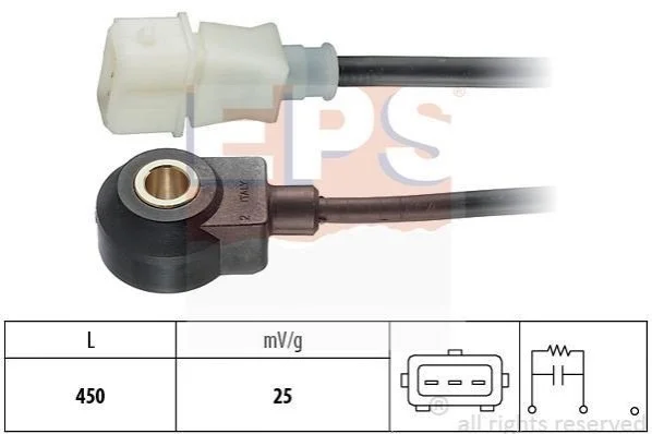 <strong>DAEWOO Датчик детонации Lanos 97- EPS 1.957.023 (фото 1)</strong>